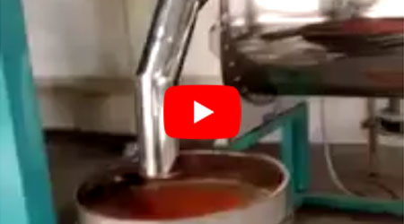 Two stage semi Automatic chilly grinding system